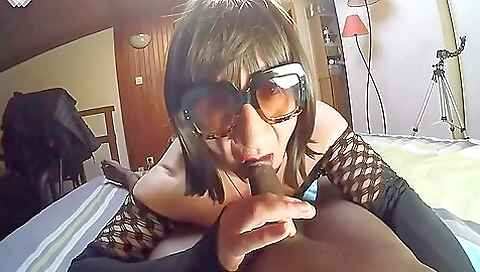 Sexy brunette hair take prank & sex