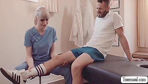 Sexy blonde fucked on alaway